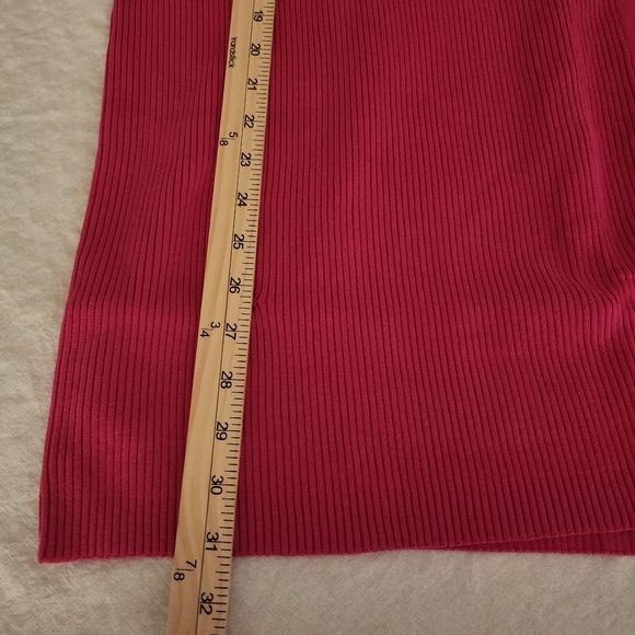 NWT Revolve LITA by Ciara Pink Side Button Ribbed Skirt Medium NWT - Picture 5 of 9